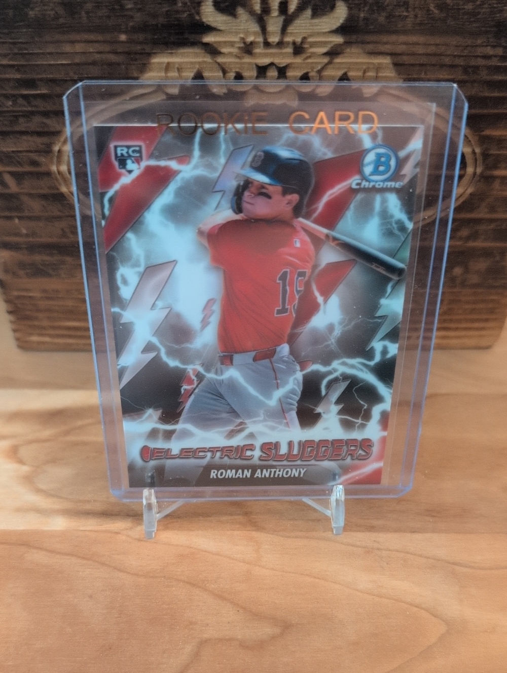 2026 Bowman Chrome Roman Anthony Electric Sluggers Rookie Card Red Sox